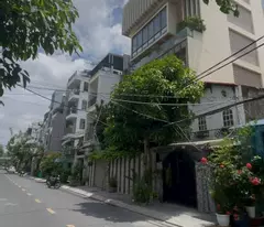 land for sale in front of tan quy street, district 7 - car parking - high-class residential area - price slightly 6 billion, call