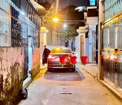 land for sale in hoang tang bi, 2-storey house, 4.2 mt, rear parking lot, 4.3 metres.