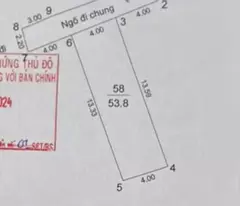 land for sale in phu thuong 53m2 frontage 4m neighbours ciputra price over 7 billion