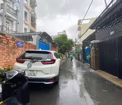 land for sale with 2 story house - hxh thong f16 - near long hoa village cv - 4x19, no road - approximately 7 billion
