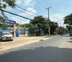 land for sale with an area of ​​162m2, 10m road with 5.4m horizontal sidewalk right at children's house, convenient to build 7l 15.8 billion
