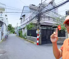 land for sale with free 6m car alley villa, street no. 2, hiep binh phuoc, thu duc city