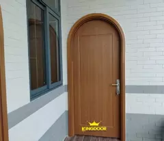 latest quote for faux wood plastic arch doors 2023 | genuine