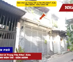 le trong tan house for sale 64m², 1floor - residential area - near aeon