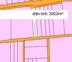 long tan land for sale, 200m², full residential area, best price in the area - price 1.35 billion