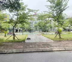 ly 40m2 of giang bien resettlement land - flower garden view - beautiful infrastructure