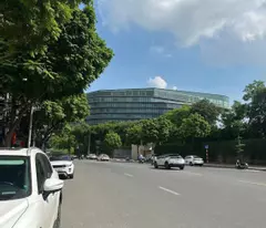 mieu dam street front building for sale - 51m x 9t elevator - car sidewalk - business - price 37 billion