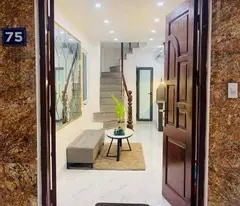 minh khai house for sale 17m 3 floors 2 bedrooms fully furnished price only 3.73 billion private book