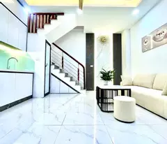 minh khai house for sale 22m 4 floors fully furnished in shallow alley near street price 4 billion