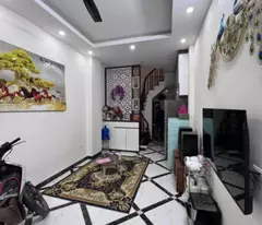 minh khai house for sale - corner lot, car parking gate - business, living in 30m2, 5 floors, spending 6.5 vnd