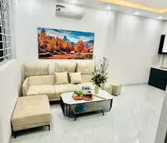 minh khai townhouse for sale two ladies showing wide front near the street with only books and suggestions on 5 floors price 7.15 billion
