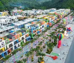 miss corner apartment for sale at flamingo golden hill view tam chuc lake project