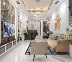 modern "compound" townhouse for sale located right in front of tan phuoc khanh street 32, tan uyen city, binh duong