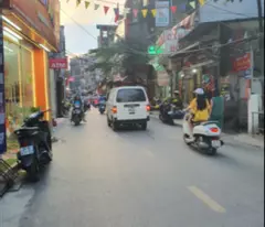 mp house for sale near linh dam hoang mai, market center, busy business, price 84mx4.5, price 15.3 billion