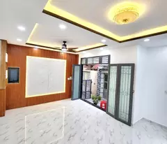 new 1-storey house for sale near the front of hung phu street, ward 8, district 8 - contact: 0933862860 suong