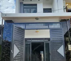 new 2-storey house for sale in tan xuan, hoc mon - 62m2 square, car parking.