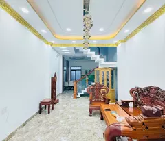 🔥 new 3-floor house for sale - car alley - right ba the bridge - to ngoc van - district 12 🔥 💥 move in now - pink book