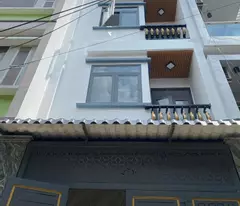 new 4-floor house for sale - pine car alley - near le van quoi - price over 6 billion