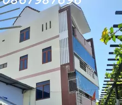 new 4-storey house for sale, prime location, near dam market - price 4 billion 900 location: van thang ward, nha city