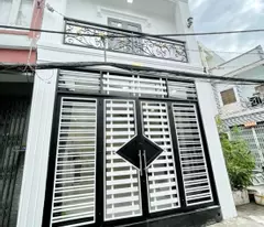 new house for sale, 1 floor, 5m alley, 314 au duong lan, ward 3, district 8 - contact: 0933862860 suong