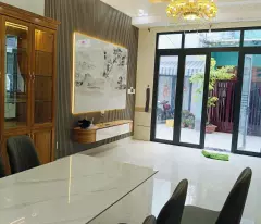 🌼❤️new house for sale 3 stories - truck alley - 20m from le van khuong mt - free full furniture - 102m2 - book