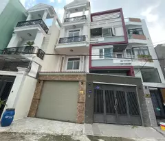 new house for sale 3.5 level truck road right next to the front street no. 10 hiep binh phuoc