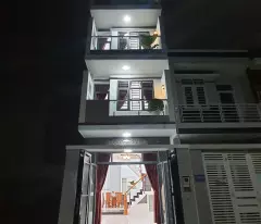new house for sale, ground floor, 2nd floor, street 6 linh xuan, thu duc, hcmc, contact 0909428959.