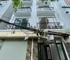 new house for sale on kim nguu street, hai ba trung district, 5 floors, slightly 6 billion