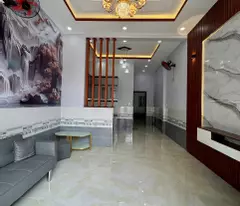 new level 4 house for sale 4x12m in thiam thon, hoc mon shr 3m alley near dang thuc bay only 2.75 billion