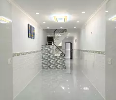 newly built 2-storey house for sale near hxh 137 au duong lan, ward 2q8