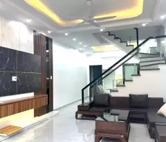 newly built 3-storey house for sale at phu thuong doan - bui thi tu nhien intersection, hai phong
