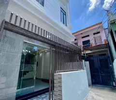 newly built 3-storey house for sale in lach tray center - nice location - good price - clear legal