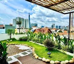 newly built 4-storey house for sale in thao dien, district 2 - 117m², 6 bedrooms, quiet resort area, price 26 billion
