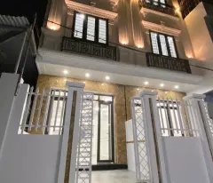 newly built 4-storey house with private gate for sale in phuong luu, hai phong - price 3.35 billion