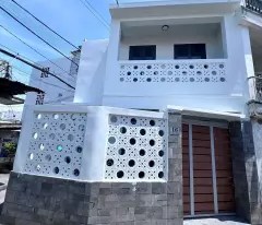 newly built house for sale, 2-storey corner apartment in huong dien alley, nha trang