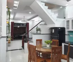 newly built house for sale, fully furnished, 6 linh xuan street, thu duc city, hcmc, contact 0909428959