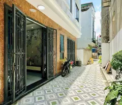 newly built house for sale in van cao, hai phong - bustling western quarter - beautiful house, modern furniture - good price