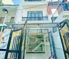 newly built house for sale - located right at le van quoi market alley