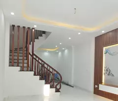 newly built house for sale with 4 floors, 37.3m², bordering bac tu liem, near lien mac - thuong cat, price over 4 billion