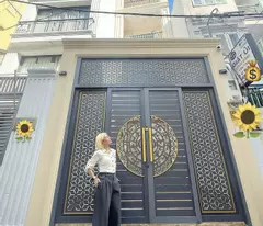 newly constructed 4-story house for sale designed in european style - front of vo van kiet street, district 1