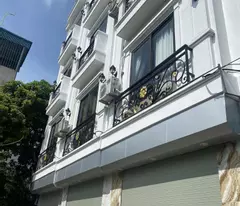 newly constructed house for sale in ha dong for only 2.55 billion - 4.5 floor house building - car through the house