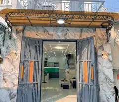 next to aeon tan phu - 65m2, 2 floors 100% new construction - 6m hcm - one axis of road no. 8 - bhh, binh tan.
