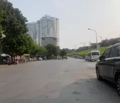 ngoc thuy house for sale, 90m x 3 floors, 8m frontage, car parking, business, full residential area