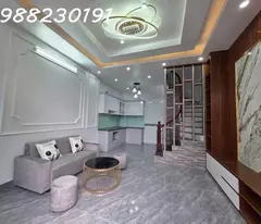 ngu nhac hoang mai house for sale, 32m2, 5 floors, fully furnished, close to car, avoid price of 5 billion