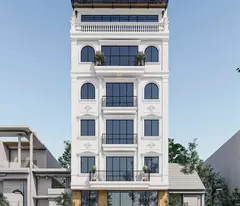 nguyen chi thanh office building for sale - 85m x 7 floors elevator, car parking, 8m square meter