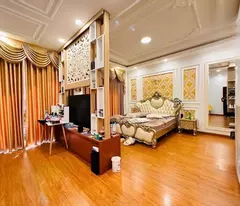 only 16 billion to have a beautiful 5-storey house with a roof of 6.5m and 104m2, a few steps from phan huy ich to emart.
