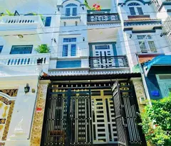 [only 5 billion turns] - 3-floory house - car away - clean pastured - huynh tan phat - nha be tt