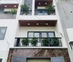 only 5.2 billion, beautiful house 68m², 4 floors/4 bedrooms, car alley✨phan van tri go vap
