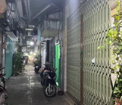 only 5,850 vnd can own a very 30m2 house right at ho thi ky food market, district 10 - 4 floors - 3 bedrooms