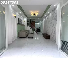 only 5.9 billion - 3-story house au duong lan - only 1km from district 1 - full interior.